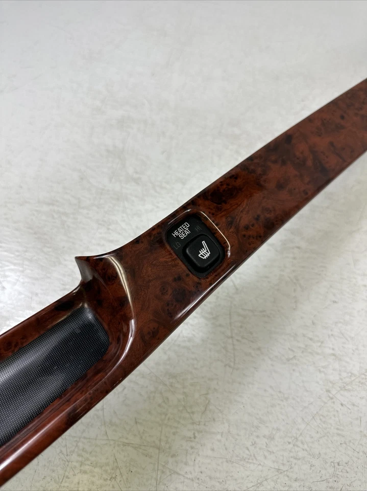 97-05 Buick Park Avenue Dash Trim Passenger Climate AC Heater Control OEM Wood - Image 4 of 4
