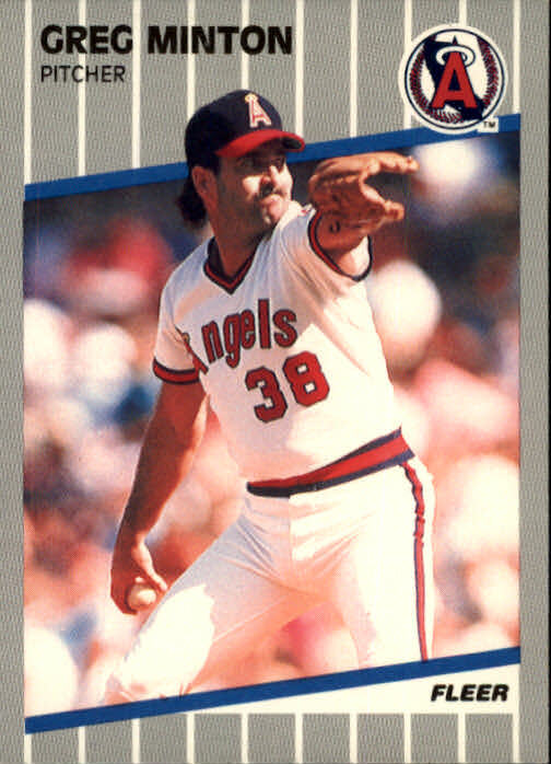 1989 Fleer #485 Greg Minton - NM