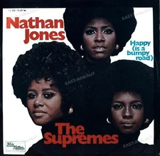 The Supremes - Nathan Jones / Happy (Is A Bumpy Road) 7" (VG/VG-) ´