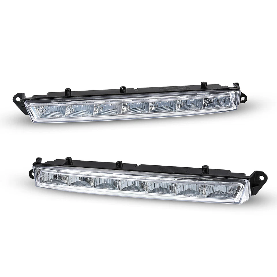 2PCS Front LED fog lights For Mercedes-Benz x164 gl320 gl350 gl450 gl550 2007-13 - Image 2 of 4