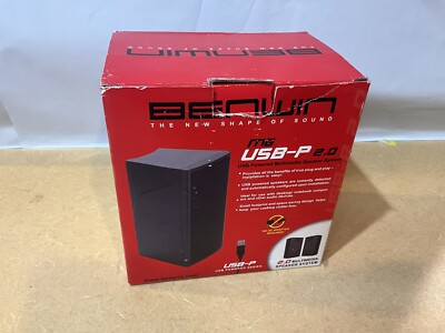 Benwin MG-USB-P 2-Piece USB 2.0 Speakers Set (Black)