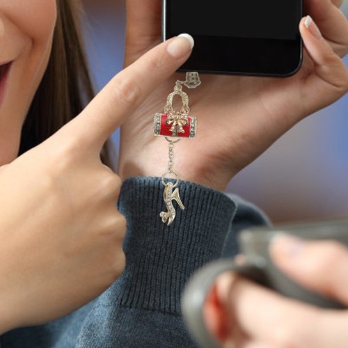 Bouchons Anti-poussière Mobiles Pour Prise D'écouteur Couvercle De - Zdjęcie 4 z 12