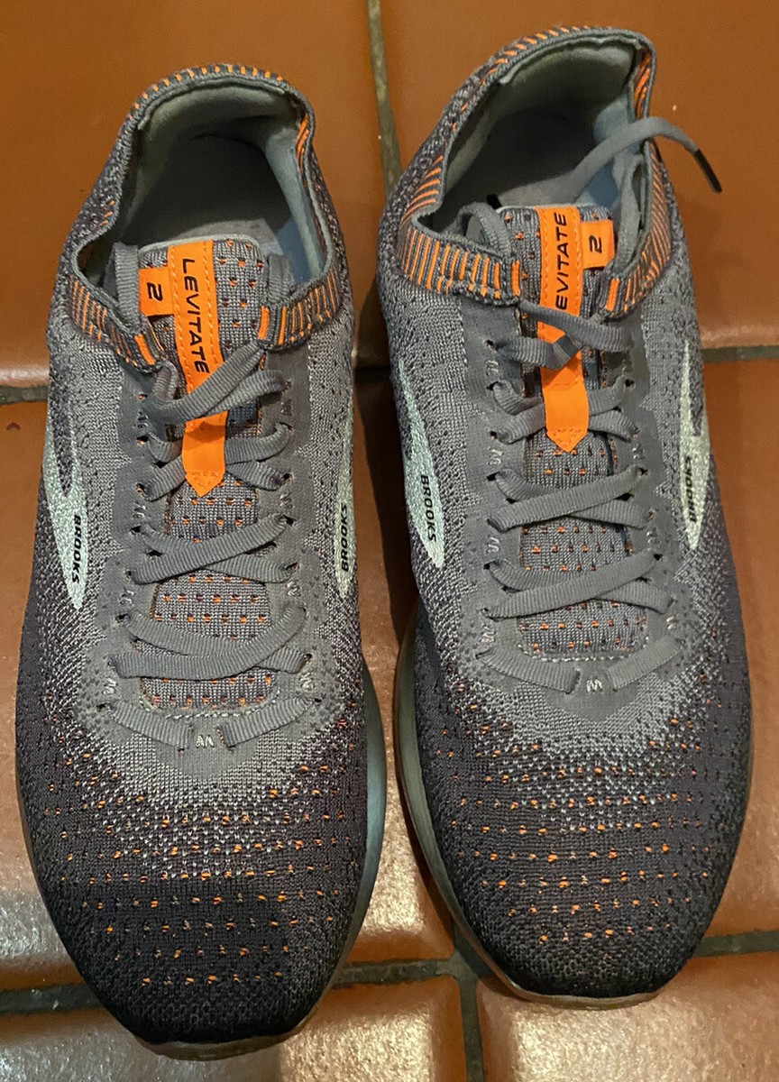 Brooks Levitate 2 Mens Running Shoes Orange Red Grey Size 10 $_12.JPG?set_id=880000500F main image 4