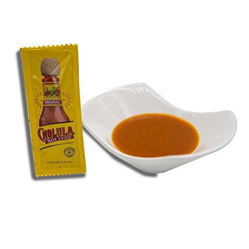 Hot Sauce Packet Bundle INCLUDES Cholula Original Hot Sauce Packets