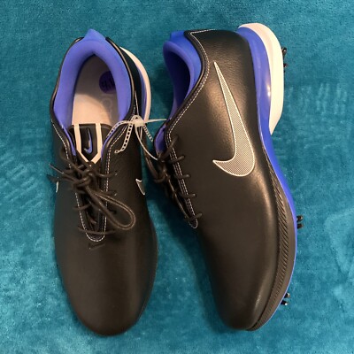 Nike Golf Air Zoom Victory Tour 2 Shoes Black Blue Platinum Size 11.5 CW8155-008 Nike Victory Tour 2 Black Royal Blue Platinum White CW8155  main image 2