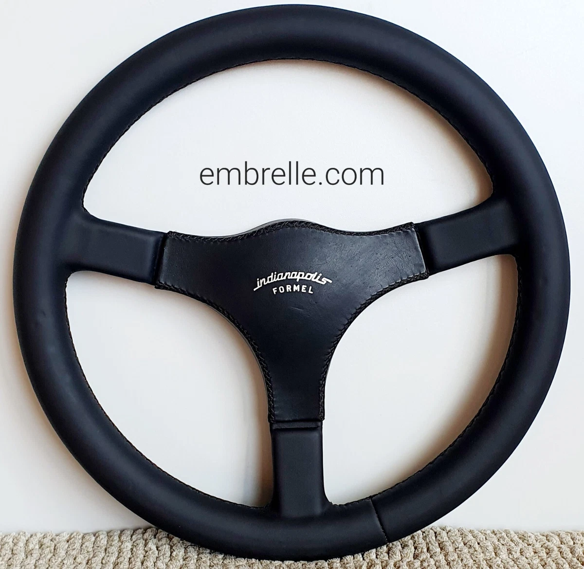 ITALVOLANTI Formel ATI leather steering wheel RARE PORSCHE BMW E30 M3 VW Golf
