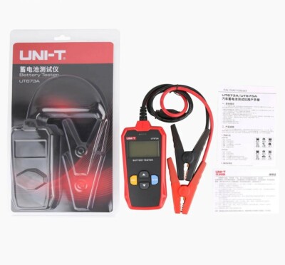 UNI-T UT673A Car Battery Tester Charger Analyzer 12V 24V Voltage Battery Test
