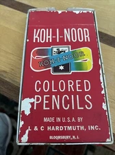 Vintage Koh-I-Noor Flexicolor Colored Pencils Set No 1812 Mixed