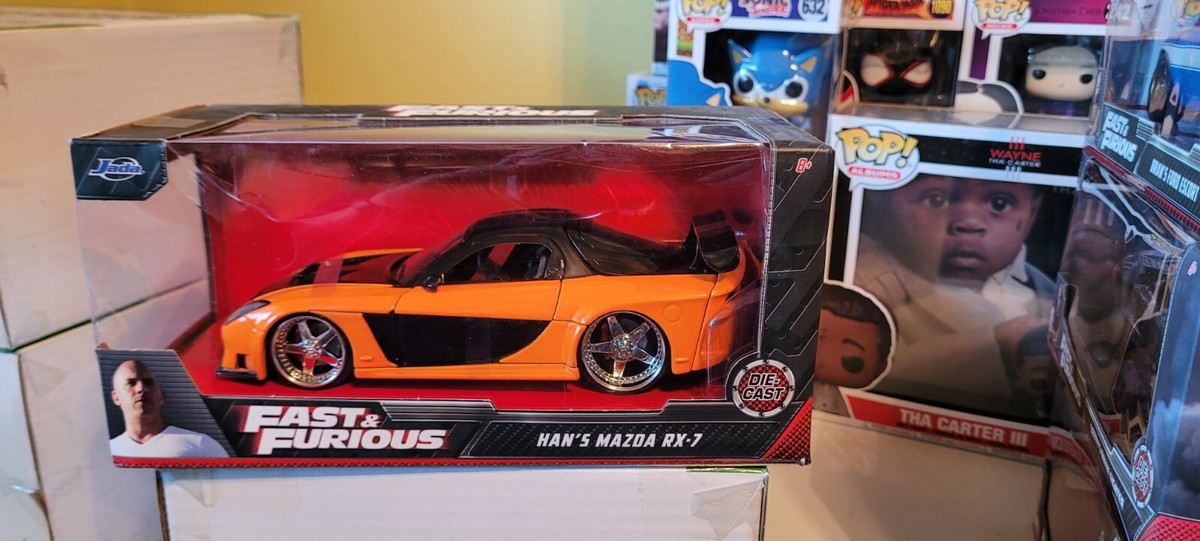 Jada Fast & Furious: Tokyo Drift Han's Mazda RX-7 1/24 Scale | eBay