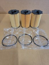 3 x Oil Filter 6127 For 2014, 2012, 2011 Kia Sedona 3.5L 6Cyl 
