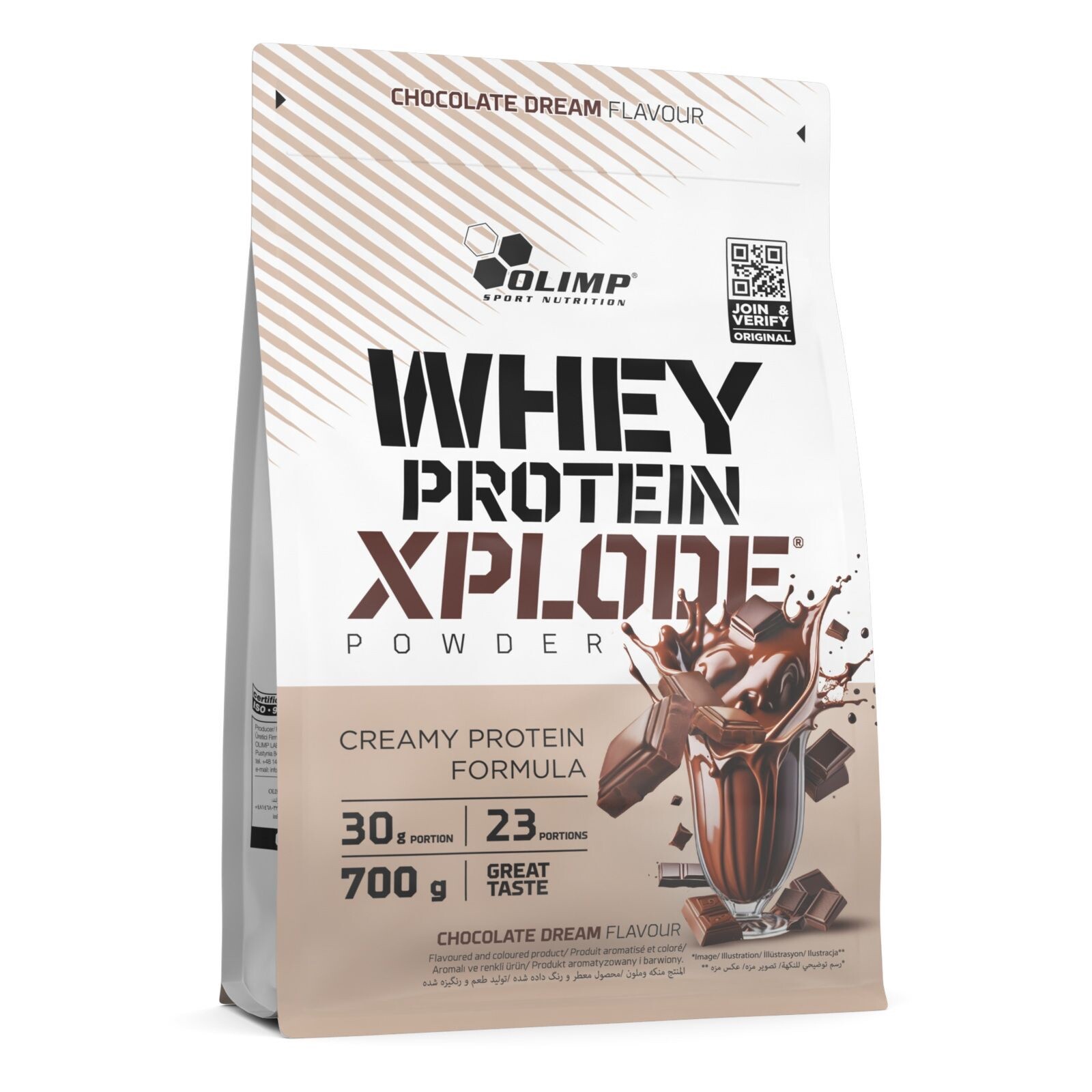 OLIMP NUTRITION WHEY PROTEIN XPLODE POWDER PROTEIN FORMULA 700G CHOCOLATE DREAM