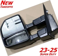 23-24 Superduty Power Heated Mirror PC3B17683CD LH Drivers Side FORD OEM