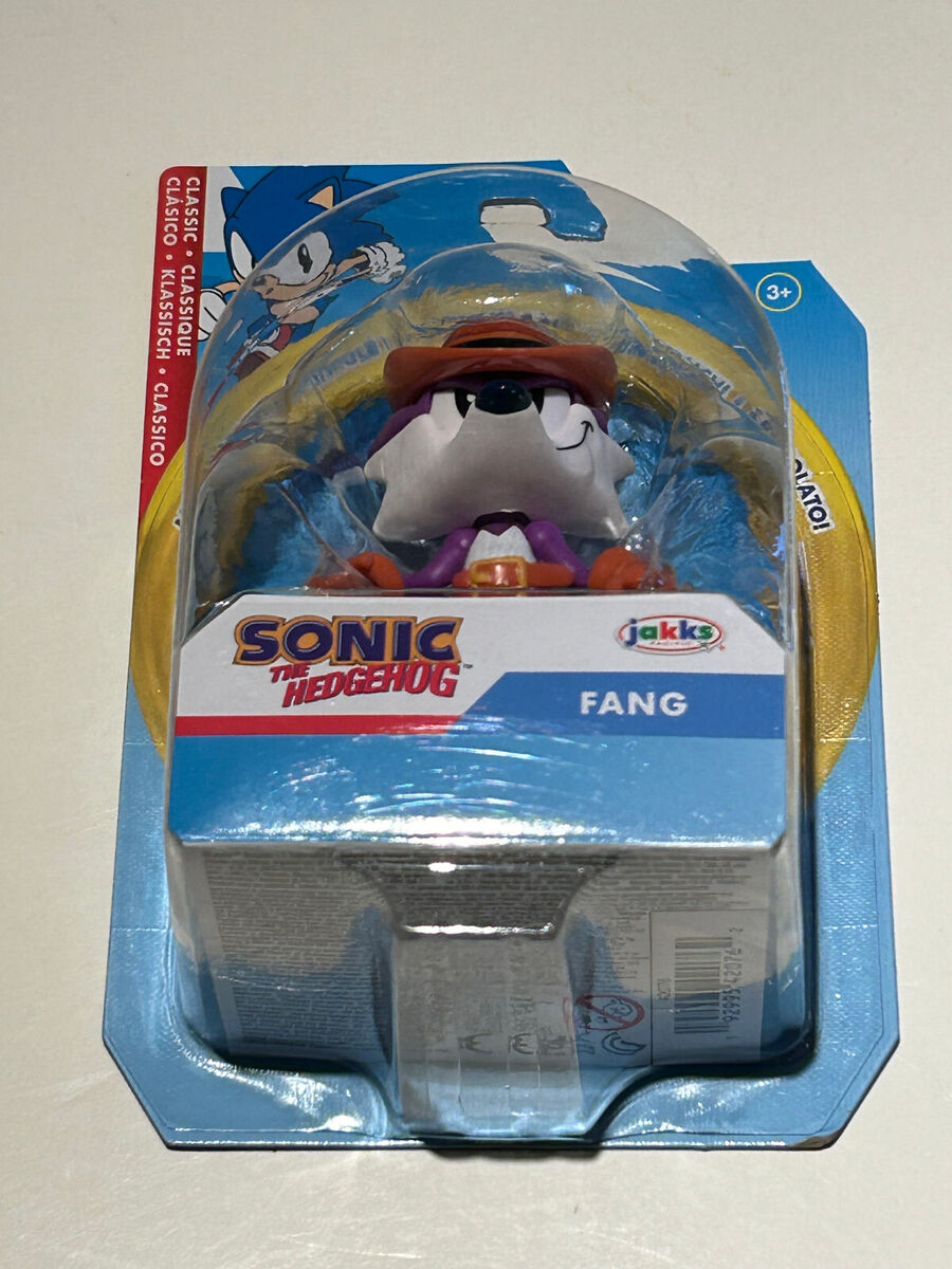 Jakks Pacific FANG 2.5 Figure Sonic The Hedgehog Classic Toy Jakks Pacific FANG 2.5 Figure Sonic The Hedgehog Classic Toy