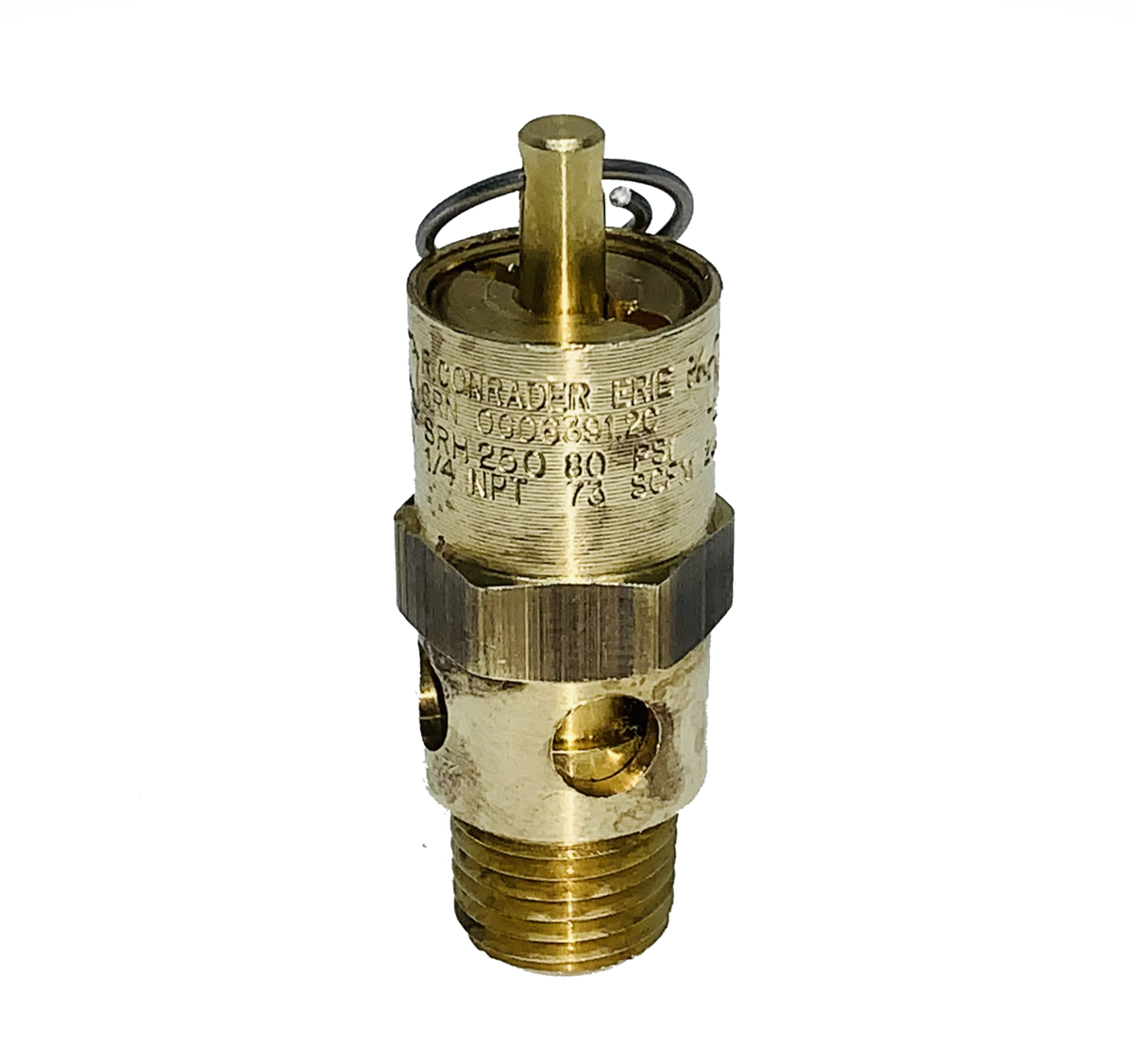 Valvola di sicurezza ad angolo (TÜV) - aria compressa - VA - da 2 a 30 bar