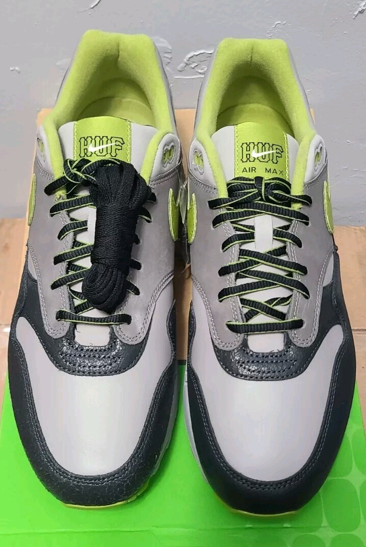 Nike Air Max 1 SP x HUF Anthracite Green Grey | Mens Size