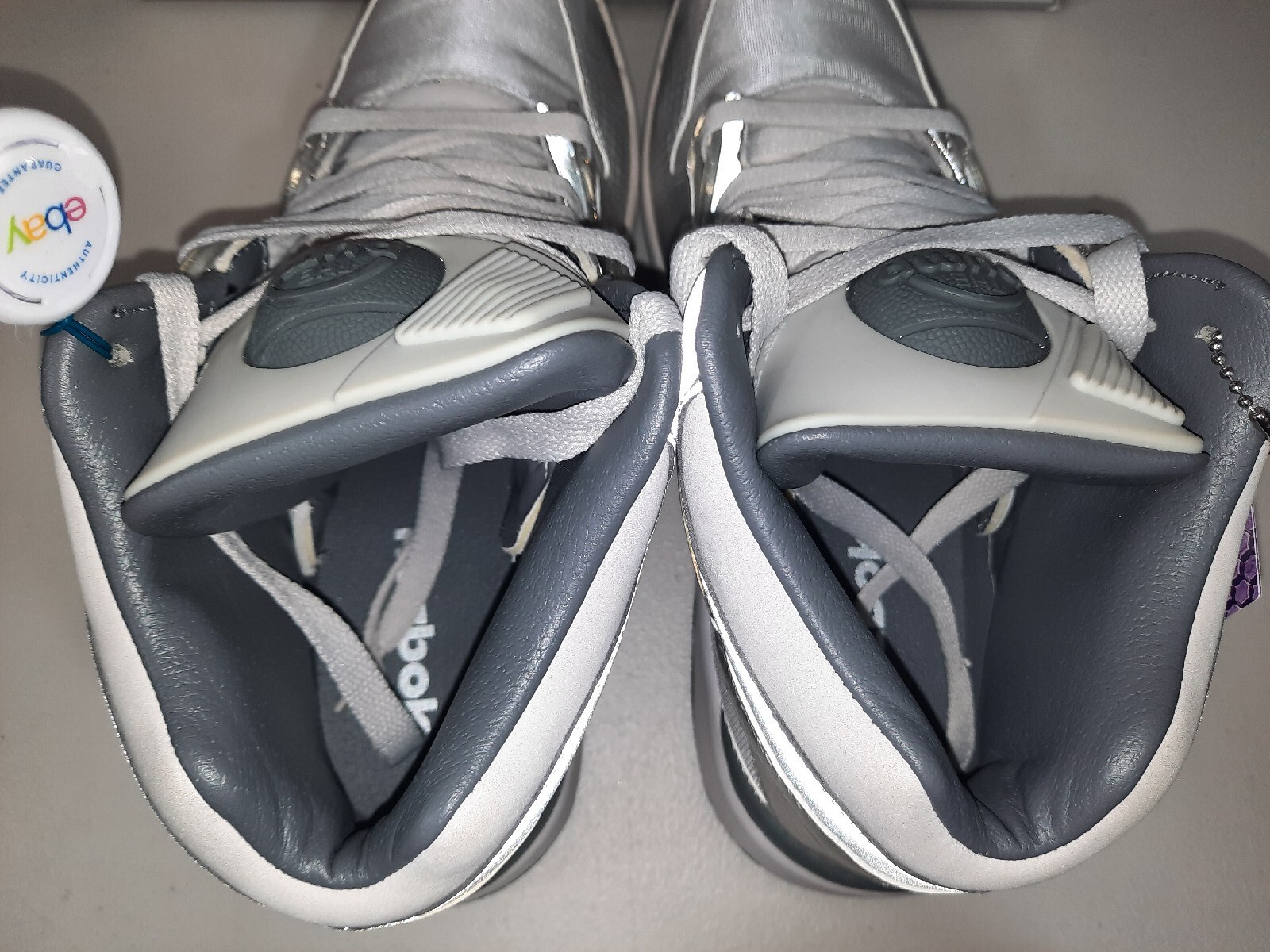 Reebok Pump Omni Lite Silver Edition Gray Size 12 eBay