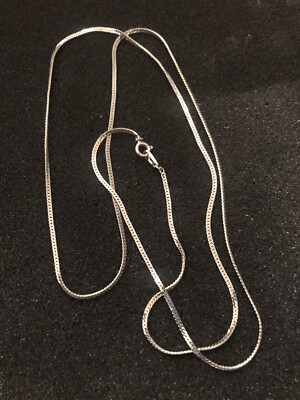 Vintage Trifari Silver Tone Necklace Chain 30 