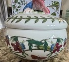 Portmeirion Botanic Garden Bouquet Pansies Trinket Box 4” x 3.5” New In Box — photo 6