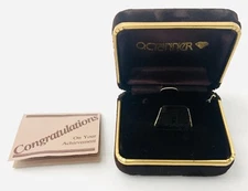 Vintage O.C. Tanner Company Award Pin Presentation Box *EMPTY*
