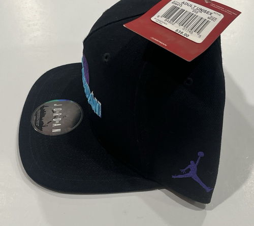 Rare New w/ Tags Nike Air Jordan Space Jam Jumpman Hat Snapback Cap Black Men's - Picture 3 of 9