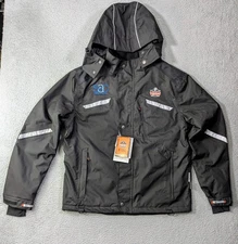 Ergodyne N Ferno Work Gear Winter Jacket Mens MediumThermal Black Heavy Duty