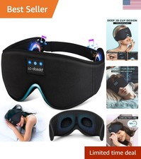 Sleep Headphones, 3D Sleep Mask Bluetooth Wireless Music Eye Mask, Sleeping H...