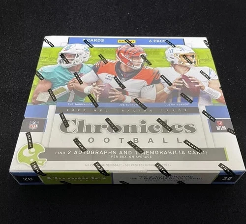2020 Panini Chronicles Football Sealed Hobby Box (&)