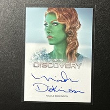 Star Trek Discovery Season 4 Nicole Dickenson  Full Bleed  Autograph Card