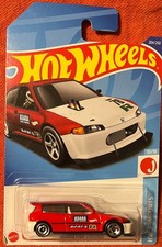 HOT WHEELS J-IMPORTS HONDA CIVIC CUSTOM RED 204/250 . SEE COMBINED OFFERS 