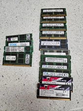 Lot of 15 8GB DDR3 DDR3L PC3L-12800 Laptop Memory