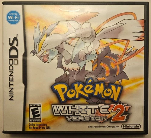 Pokémon White Version 2 With Case and All Instruction/Game Manuals (Nintendo DS)