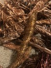 6 Lbs 14 Oz Shiny Bare Bright Clean Copper 1 & 2 Wire Hand Stripped Crafts Scrap — photo 3