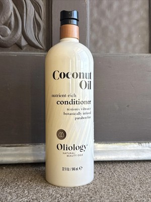 Oliology Nutrient Rich Coconut Oil Conditioner - Restores Vibrancy& Softens Hair