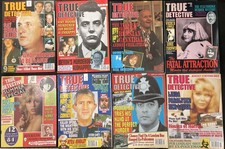 8x True Detective crime magazines. All from 1...