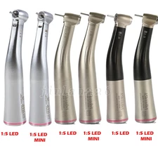 Yabangbang Dental Electric Handpiece 1:5 Contra Angle Fiber Optic High Speed NSK