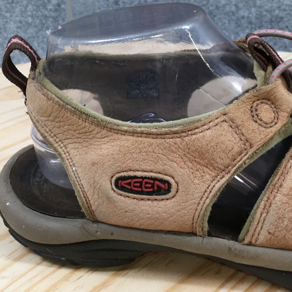Keen Newport H2 Sandals Mens 10 Brown Leather Hiking Waterproof Fisherman Men main image 4
