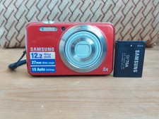 Samsung ES80 12.2MP Red Compact Digital Camera w/ Battery