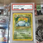 PSA 7 NM Venusaur 15/102 Holo Rare 1999 Pokémon Game Base Set Unlimited #15