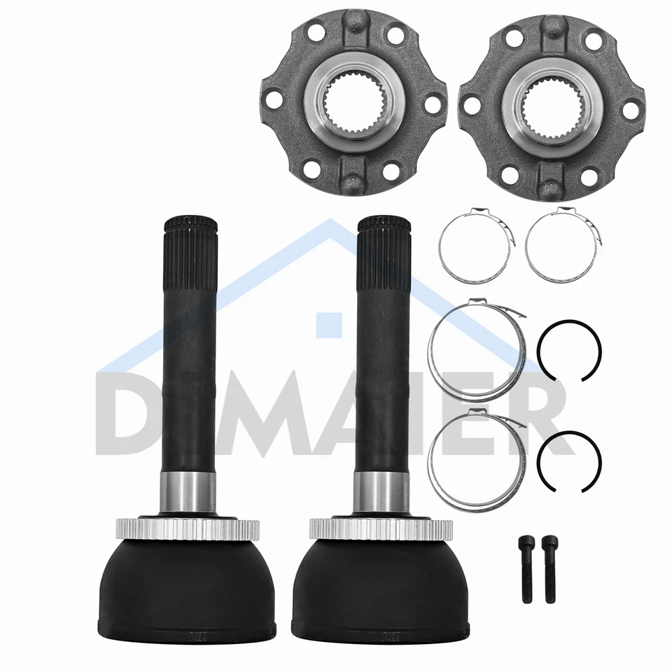 Juego de bridas de transmisión y articulación para Toyota Land Cruiser 1996-97 Lexus LX450 CV Foto 2 de 4