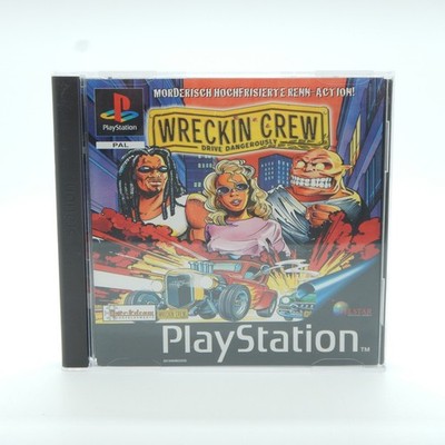 Wreckin Crew - Sony PlayStation 1 PS1 - OVP Anleitung Sehr Gut