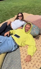 SKYLRK Oversize Pullover Hoodie Fizz Justin Bieber Men's High-Quality Streetwear