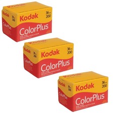 Kodak colorplus film 200 pack of 3 