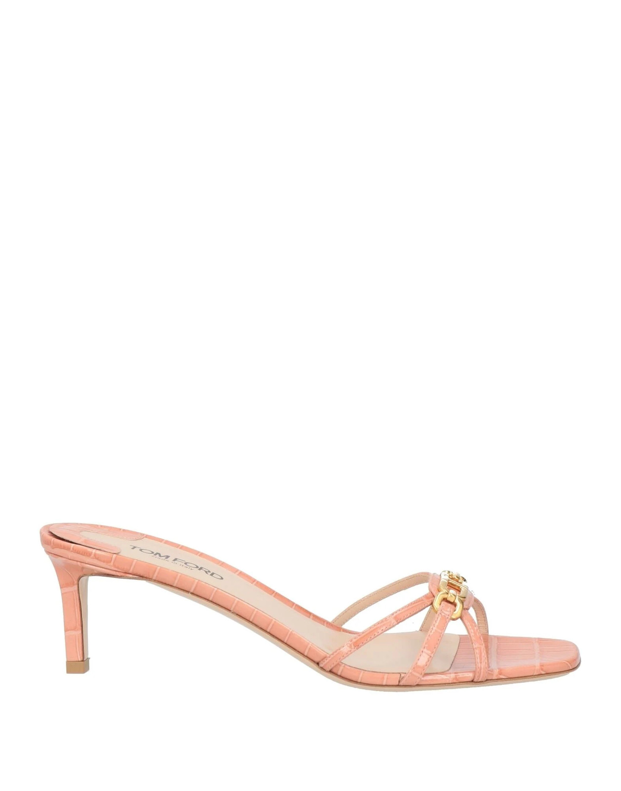 Tom Ford - Women - Patent leather Sandals - Salmon pink 204590₽