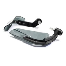 Black High Strength Impact Handguard for Motorcycles - Wind Deflector