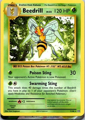 Beedrill 7/108 XY - Evolutions NM
