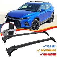 330LBS Cross Bars Roof Rack Rails For Chevy Blazer 2019-2025 Upgrade Accessories