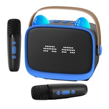 Portable Bluetooth Speaker  Karaoke Machine with 2 Microphone K Song3334