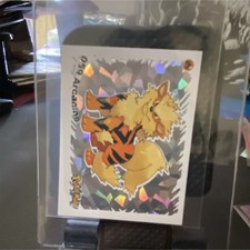 Pokémon Arcanine #059 2022 Prisma Sticker Album Hologram Non-Sport Trading Card