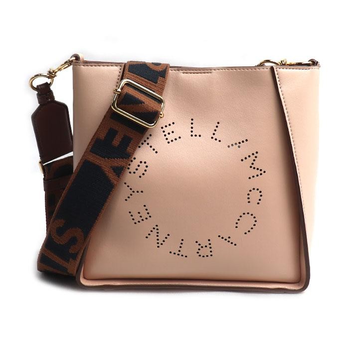 STELLA MCCARTNEY Bag: Logo Mini Crossbody 700073 Pink Beige w/dust
