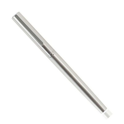 Silver Jinhao 35 Steel Fountain Pen Extra Fine EF Nib 0.38mm Office Writing S